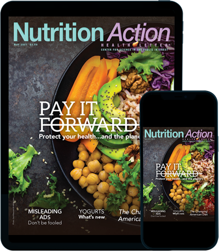 Nutrition Action HL magazine cover